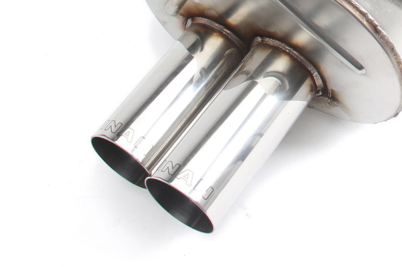 Dinan 01-06 BMW 325ci/325i/330ci/330i (E46) Free Flow Axleback Exhaust - Polished Tips thumbnail 3