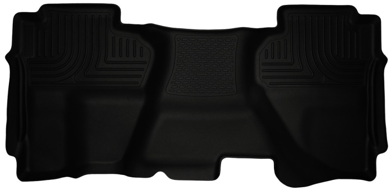 Husky Liners 07-13 Chevrolet Silverado 1500 Ext Cab WeatherBeater Black 2nd Seat Floor Liners thumbnail 7