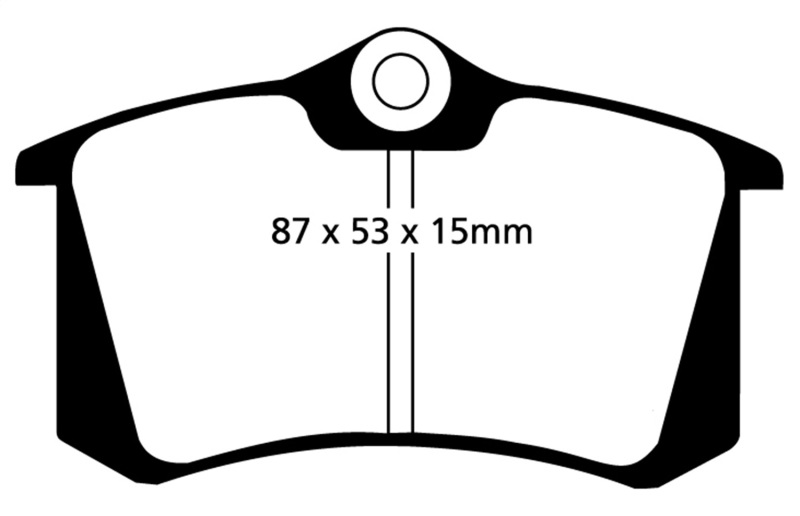 EBC S6 Brake Pad and Rotor Kit (1x ebcGD931, 1x ebcDP5680NDX) thumbnail 4