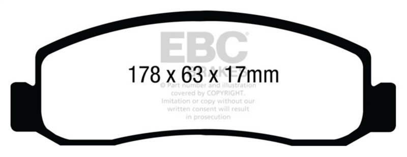EBC Yellowstuff Brake Pad Sets