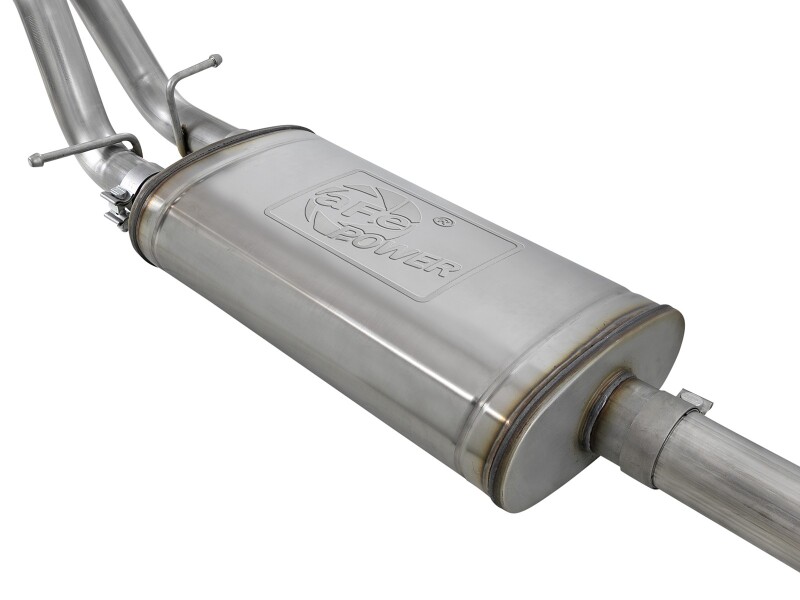 aFe Vulcan Series 3-2.5in 304SS Exhaust Cat-Back w/Blk Tips 2019 GM Silverado/Sierra 1500 L4-2.7L(t) thumbnail 8