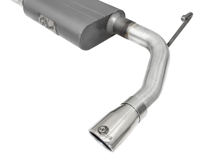 aFe Scorpion 2-1/2in Alum Steel Axle-Back Exhaust w/Polished Tip 07-18 Jeep Wrangler JK V6-3.6/3.8L thumbnail 9
