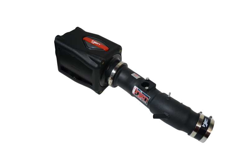Injen 05-09 Tacoma X-Runner 4.0L V6 w/ Power Box Wrinkle Black Power-Flow Air Intake System thumbnail 4