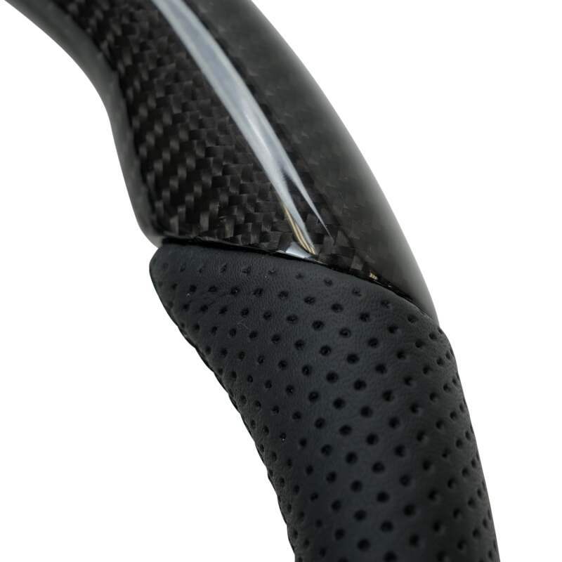 NRG 12-23 Toyota Tacoma OEM Plus Carbon Fiber Steering Wheel w/ Black Stitch & Red Center Mark thumbnail 3
