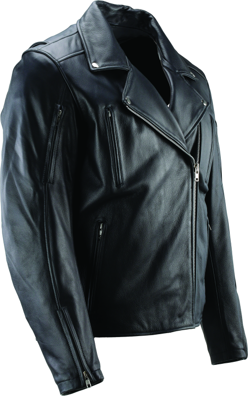Kuryakyn Leather By River Road Ironclad Classic Leather Jacket Black - Small thumbnail 9