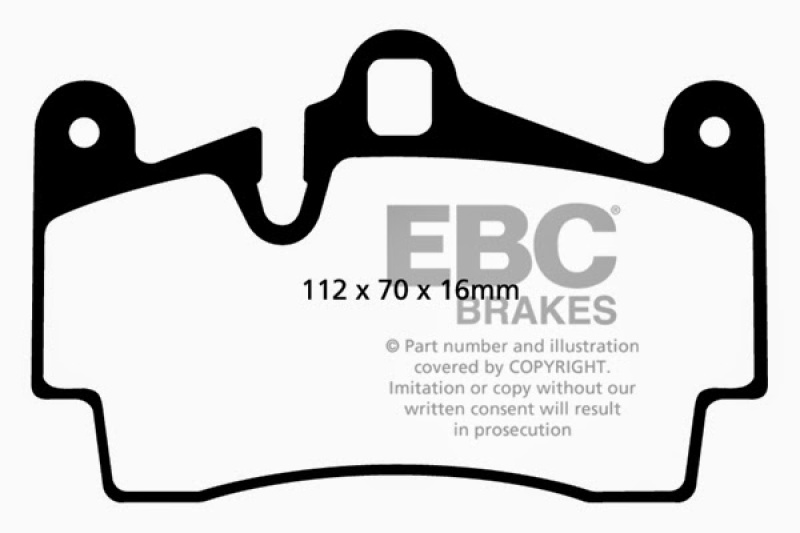 EBC S15 Brake Pad and Rotor Kit (1x ebcED91474, 1x ebcUSR1327) thumbnail 8