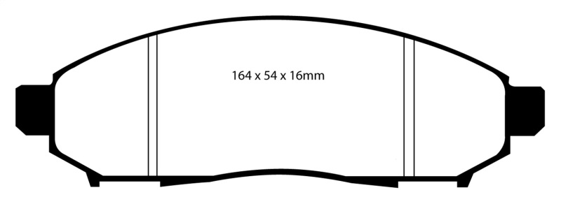 EBC S3 Brake Pad and Rotor Kit (1x ebcGD7433, 1x ebcDP61747) thumbnail 6