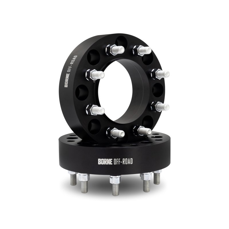 Mishimoto Wheel Spacer Adapters - 8x165.1 to 8x180 - 50 - Black