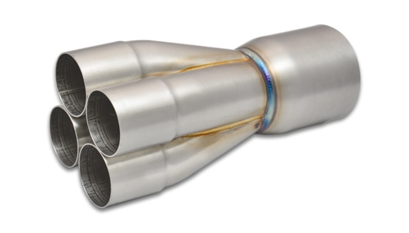 4-1 Merge Collector, 2.00" Inlet I.D.; Merge O.D. - 3.00"; Outlet O.D. - 3.50"
4-1 S.S Merge Collectors (2" Inlet ID, 3" Merge, Outlet OD 3.5")
4-1 Merge Collector