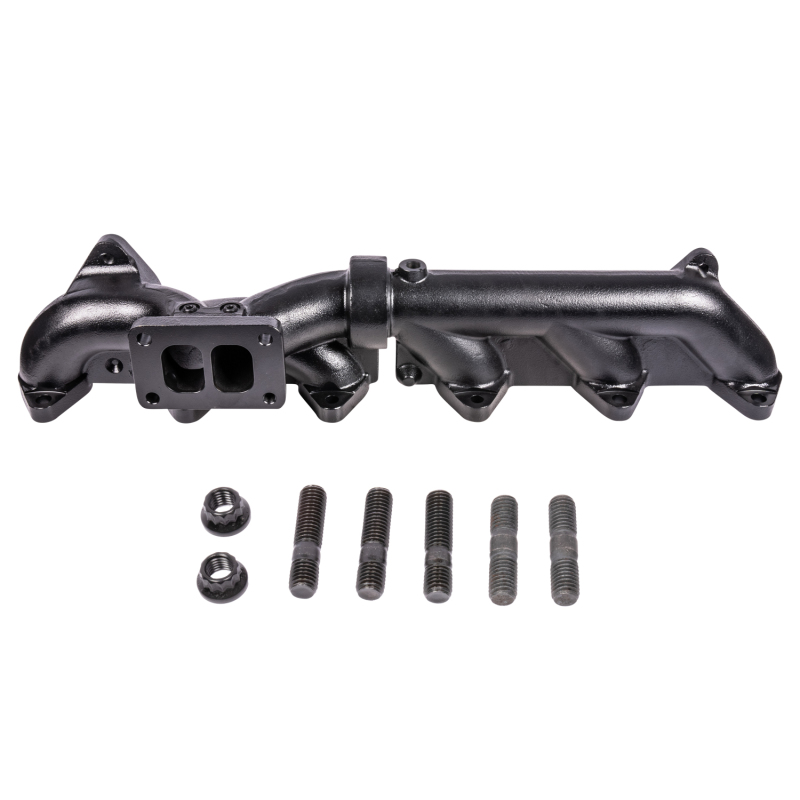 ATS Diesel 07.5-18 6.7L Cummins 2Pc Holset Pulse Flow Exhaust Manifold w/ Flange Hardware