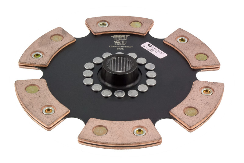 ACT 2002 Honda Civic 6 Pad Rigid Race Disc thumbnail 7