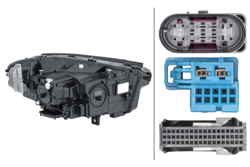 Hella 21-22 Mercedes-Benz Gla Headlamp Lh Led Dynamic thumbnail 2