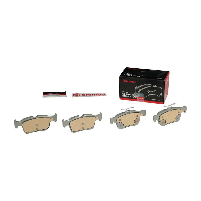 Brembo OE 20-22 Ford Edge/17-19 Escape/13-20 MKZ/19-23 Nautilus PRIME Ceramic Brake Pad - Rear thumbnail 4