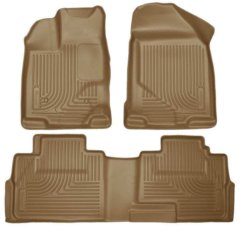Husky Liners 07-13 Ford Edge / 07-13 Lincoln MKX Weatherbeater Tan Front & 2nd Seat Floor Liners thumbnail 7