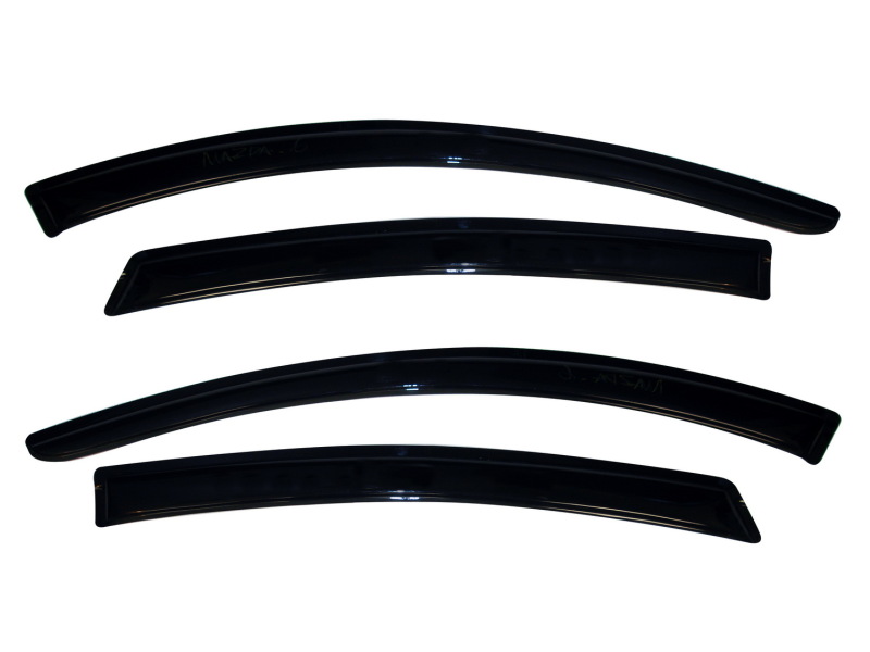 AVS 09-13 Mazda 6 Ventvisor Outside Mount Window Deflectors 4pc - Smoke thumbnail 3