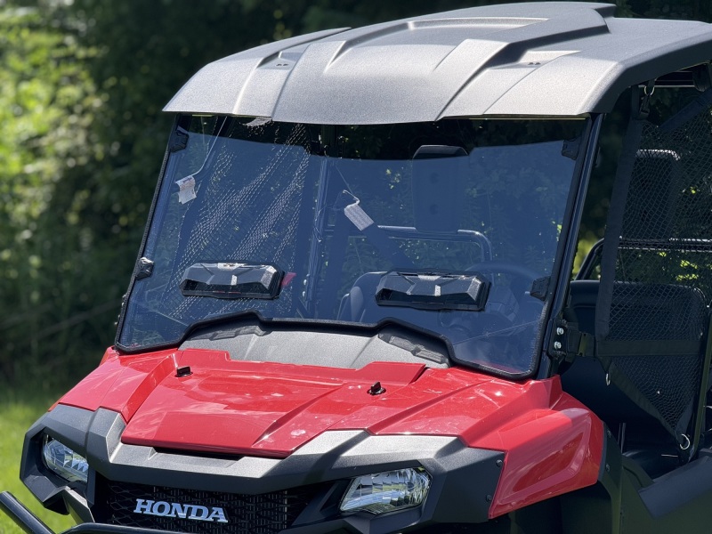 Seizmik 14-25 Honda Pioneer 700 Vented Tool-Less Windshield Hard Coated