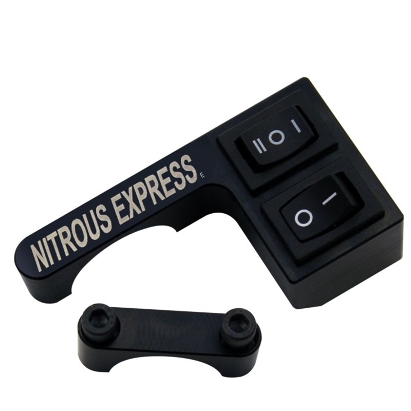 Nitrous Express Handle Bar Switch Mount (7/8in Bar and Switches Off to Right Side)
MotorcycleHandleSw
Handle Bar Mount