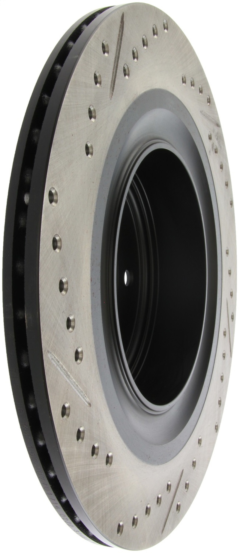 StopTech Infiniti G37 / Nissan 370Z SportStop Slotted & Drilled Rear Left Rotor thumbnail 6