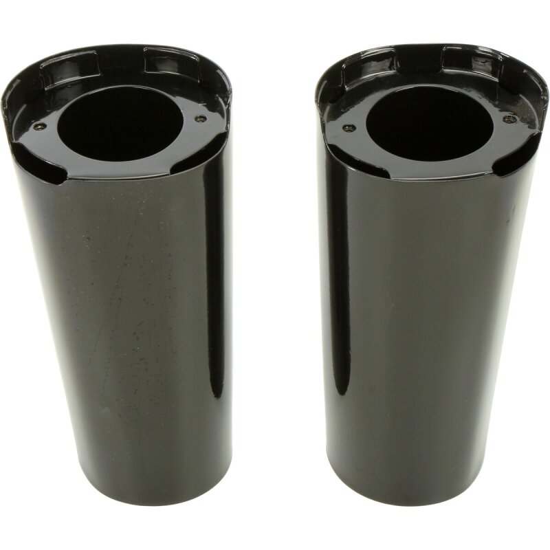 Bikers Choice 14-Up Touring Black +2 Inch Fork Tube Covers Pr thumbnail 2
