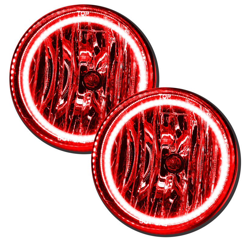 Oracle Lighting 07-14 GMC Sierra Pre-Assembled LED Halo Fog Lights -Red thumbnail 3
