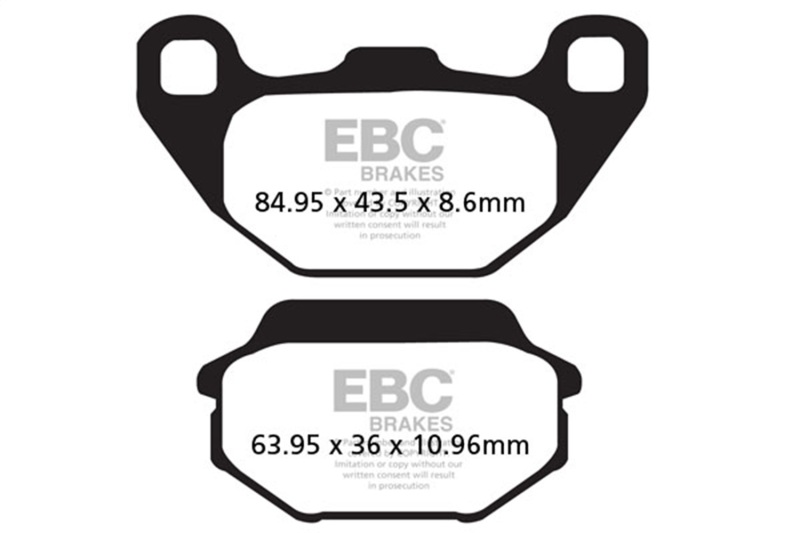 EBC R Sintered Brake Pads