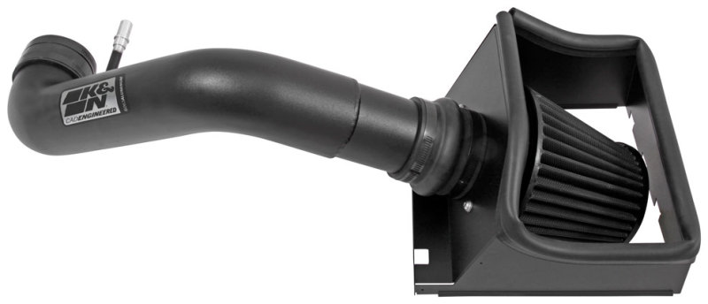 K&N 11-14 Ford F150 5.0L V8 Black Performance Intake Kit thumbnail 2