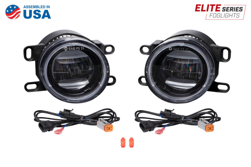 Diode Dynamics Elite Series Type CGX Fog Lamps - Yellow (Pair) thumbnail 3