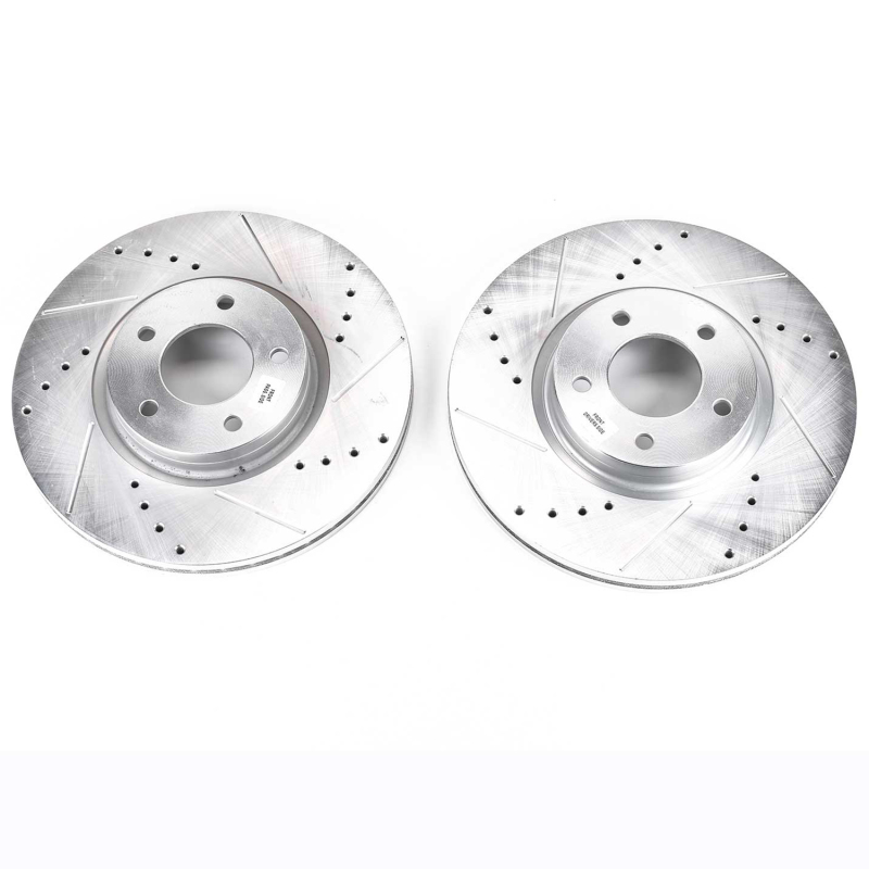 Power Stop 07-13 Mazda 3 Front Evolution Drilled & Slotted Rotors - Pair thumbnail 2