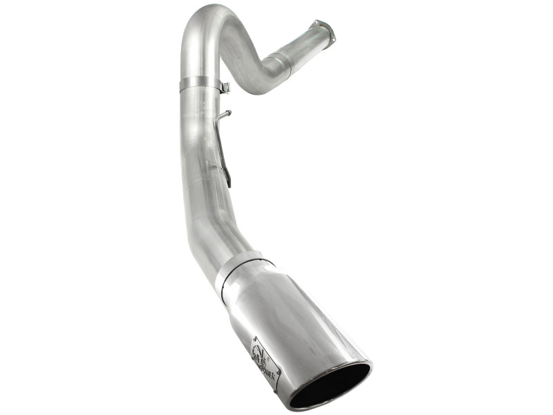 aFe Atlas 5in DPF-Back Aluminized Steel Exh Sys, Ford Diesel Trucks 11-14 v8-6.7L (td) Polished tip thumbnail 3