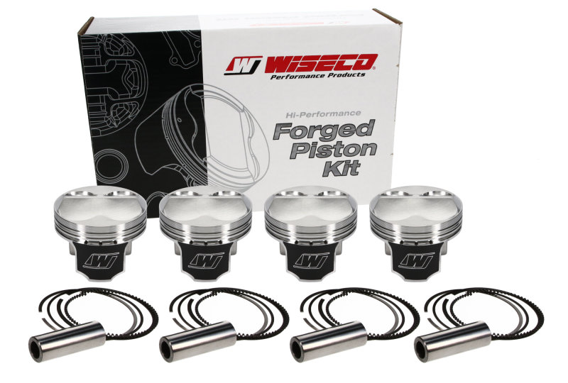 Wiseco Honda 4v DOME +6.5cc STRUTTED 89MM Piston Shelf Stock Kit thumbnail 6