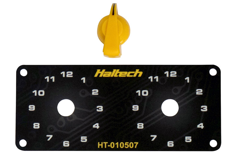Haltech Dual Switch Panel w/Yellow Knob
Accessories