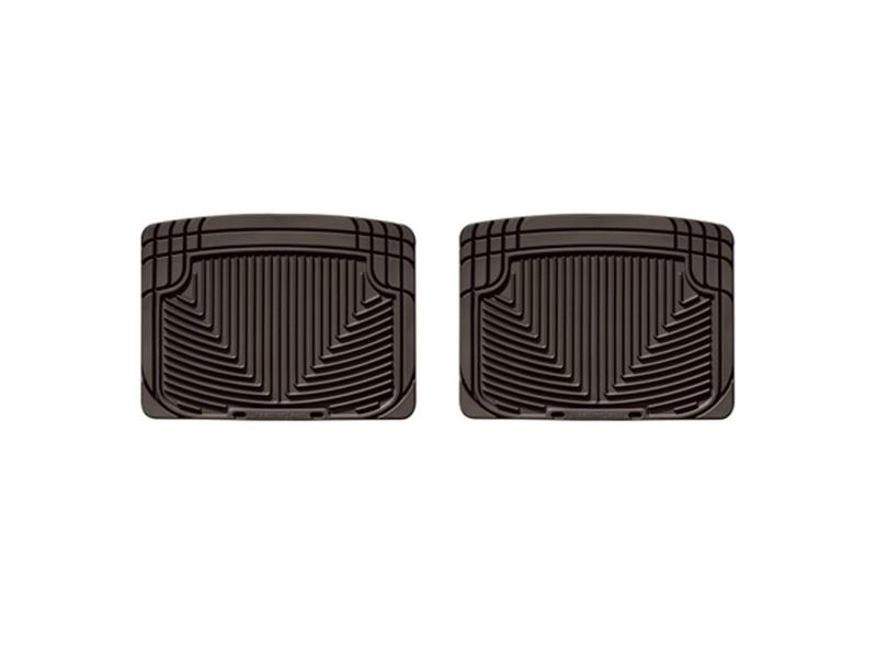 WT Rubber Mats - Rear - Cocoa