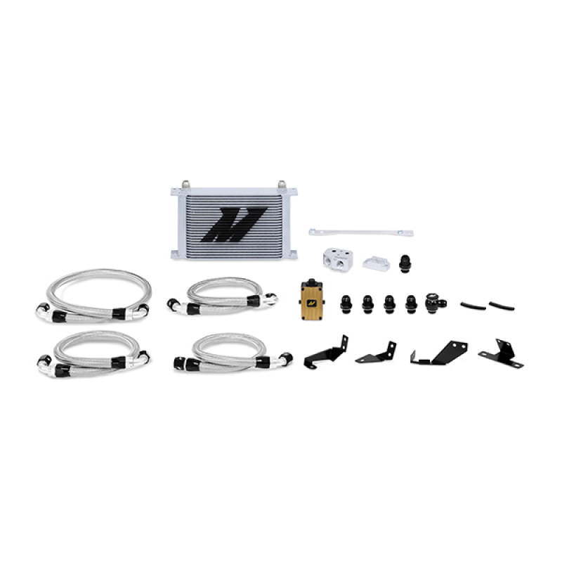 Mishimoto 04-06 Pontiac GTO 5.7L/6.0L Thermostatic Oil Cooler Kit - Silver thumbnail 2