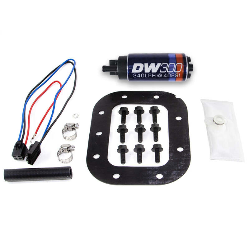 DeatschWerks 86-89 Chevy Corvette 5.7L DW300 340 LPH In-Tank Fuel Pump w/ Install Kit thumbnail 5