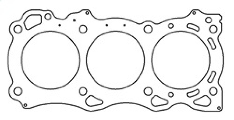 Cometic Nissan VQ35DE Version 1 - VQ40DE .060in MLS Cylinder Head Gasket - 100mm Bore - RHS thumbnail 9