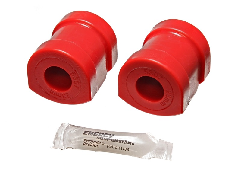 Energy Suspension 92-99 BMW 318I/325i/328I Red 23mm Front Sway Bar Frame Bushings thumbnail 3