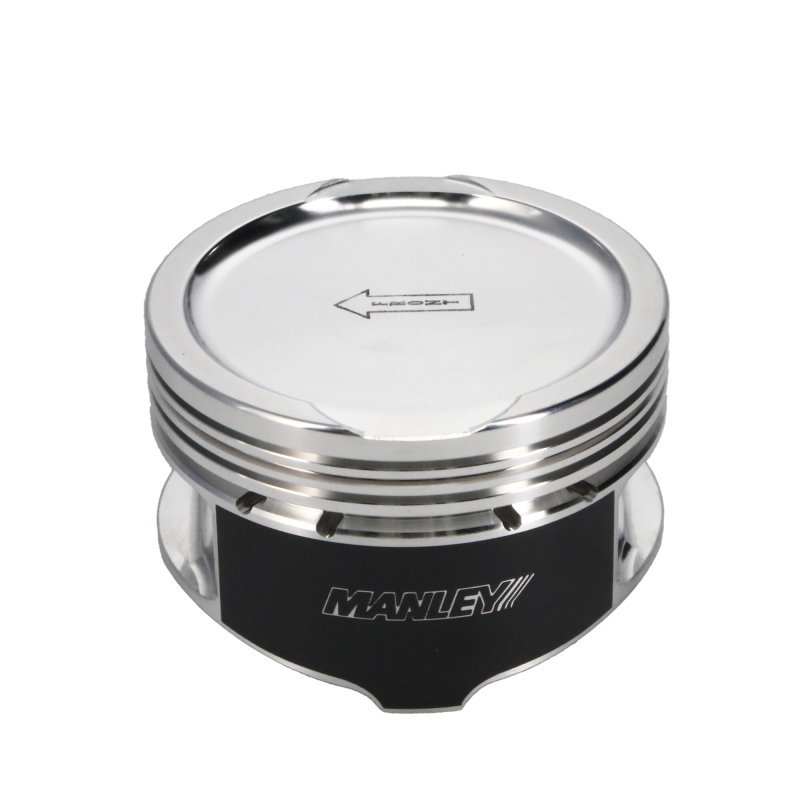 Manley Ford 4.6L/5.4L (3Valve) 3.572in Bore -14cc Dish Stroker Turbo Series Piston Set thumbnail 4