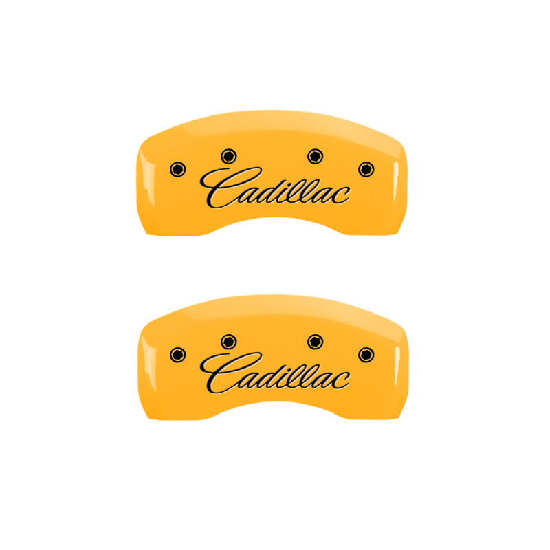 MGP 4 Caliper Covers Engraved Front & Rear MGP Black finish silver ch thumbnail 7