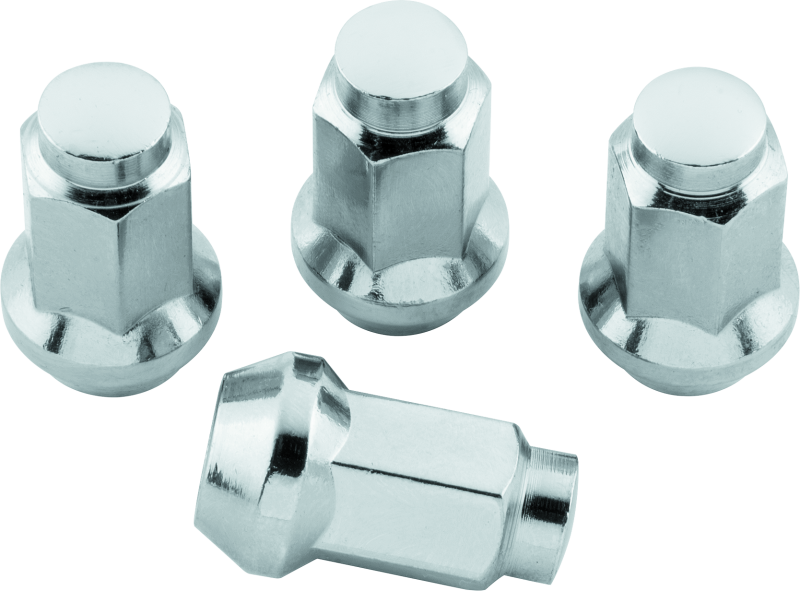 Quadboss Lug Nuts 608929 Nuts, 3/8-24 in. RH, Steel, Chrome, Set of 4 thumbnail 3