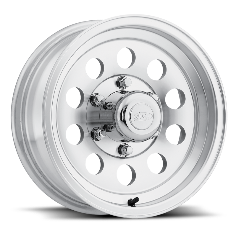 Raceline Wheels 881MC Mod Machined Trailer 15x6 Wheel, 881 Trailer, 15 in. x 6 in., 5 x 4.50 in. Bolt Pattern, Cast Aluminum, Machined, Natural, 0.00mm Offset, 81.03mm Center Bore, Each thumbnail 6