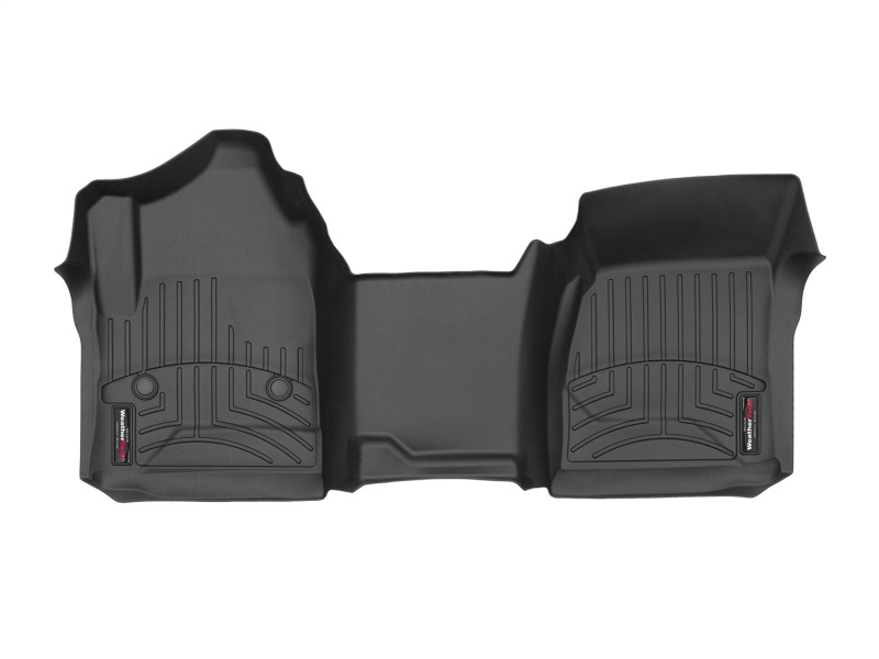 WeatherTech 14+ Chevrolet Silverado Front FloorLiner - Black thumbnail 4