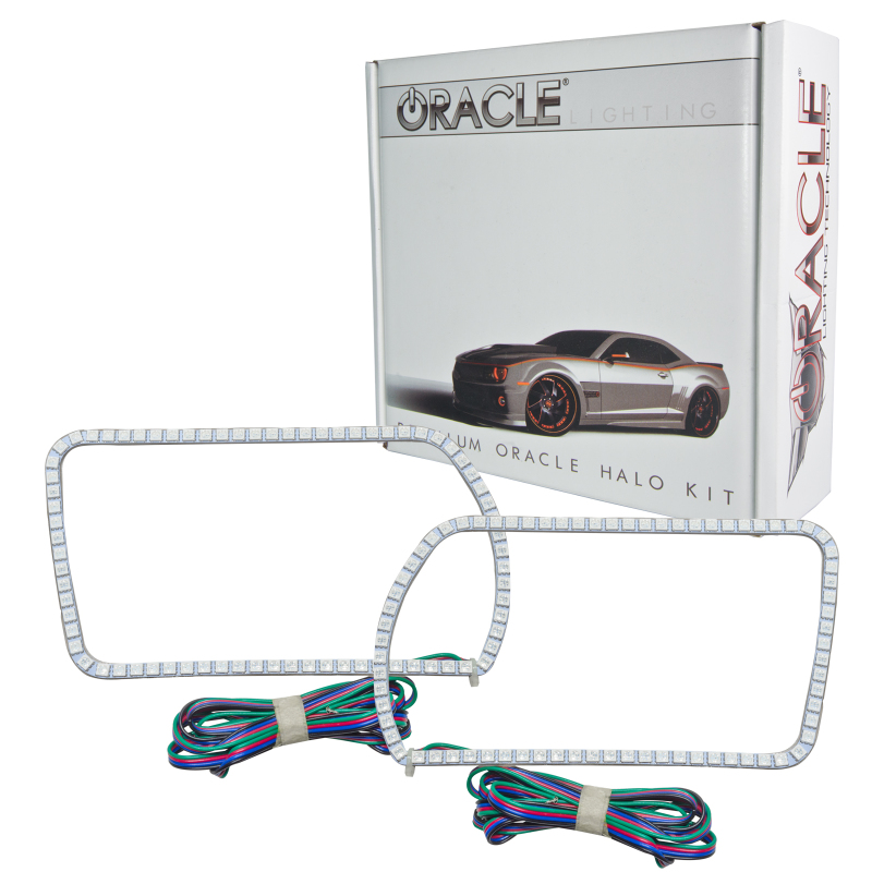 Oracle Dodge Ram 09-13 LED Fog Halo Kit - ColorSHIFT thumbnail 5