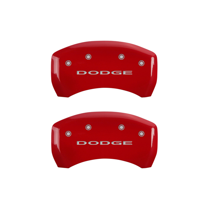 MGP 4 Caliper Covers Engraved Front & Rear With out stripes/Dodge Yellow finish black ch thumbnail 9