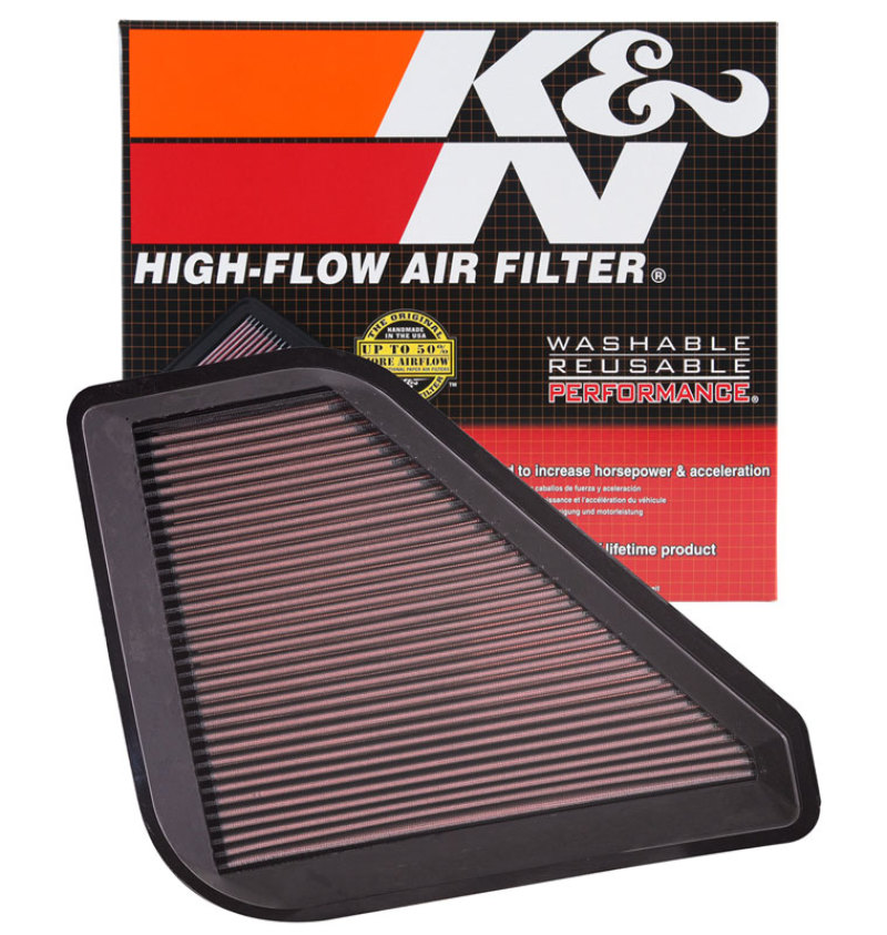K&N Saturn Outlook / GMC Acadia 3.6L Drop In Air Filter thumbnail 4