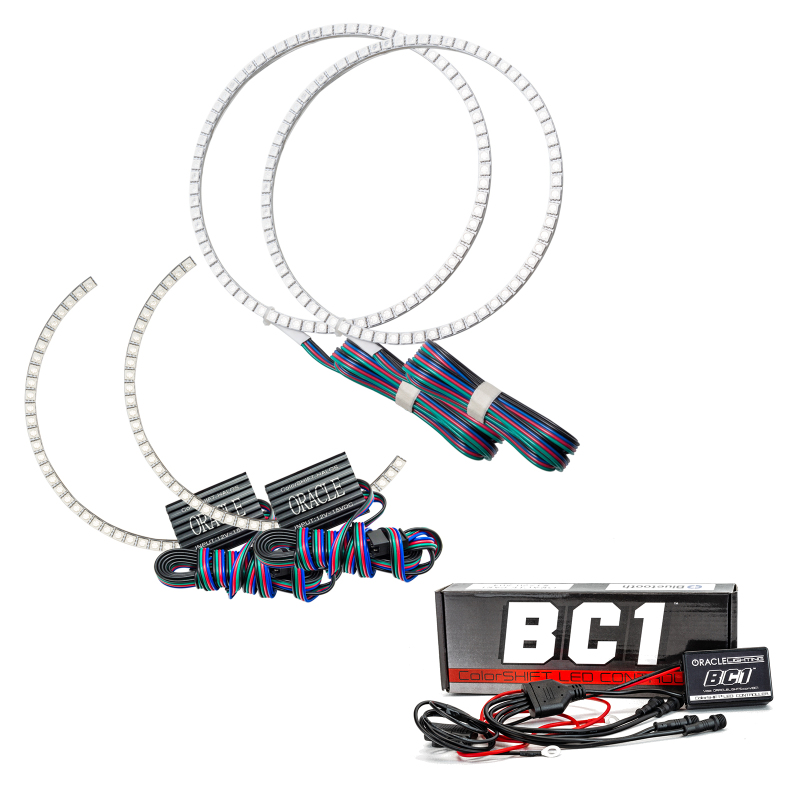 Oracle Toyota Tundra 14-17 Dual Halo Kit - ColorSHIFT w/ BC1 Controller thumbnail 5