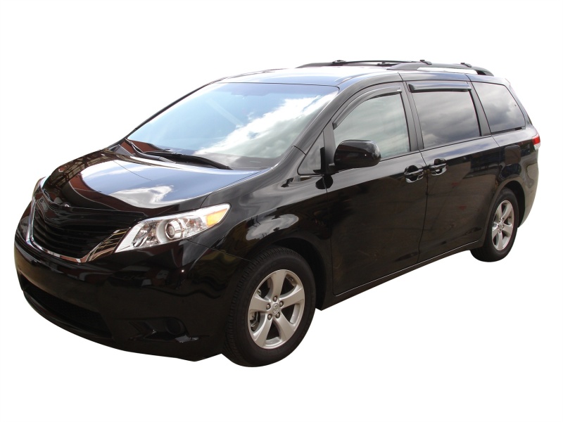 AVS 11-18 Toyota Sienna High Profile Bugflector II Hood Shield - Smoke thumbnail 4