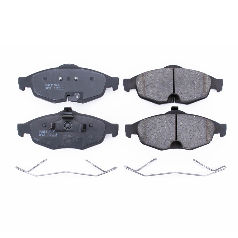 Power Stop 01-06 Chrysler Sebring Front Z17 Evolution Ceramic Brake Pads w/Hardware thumbnail 7