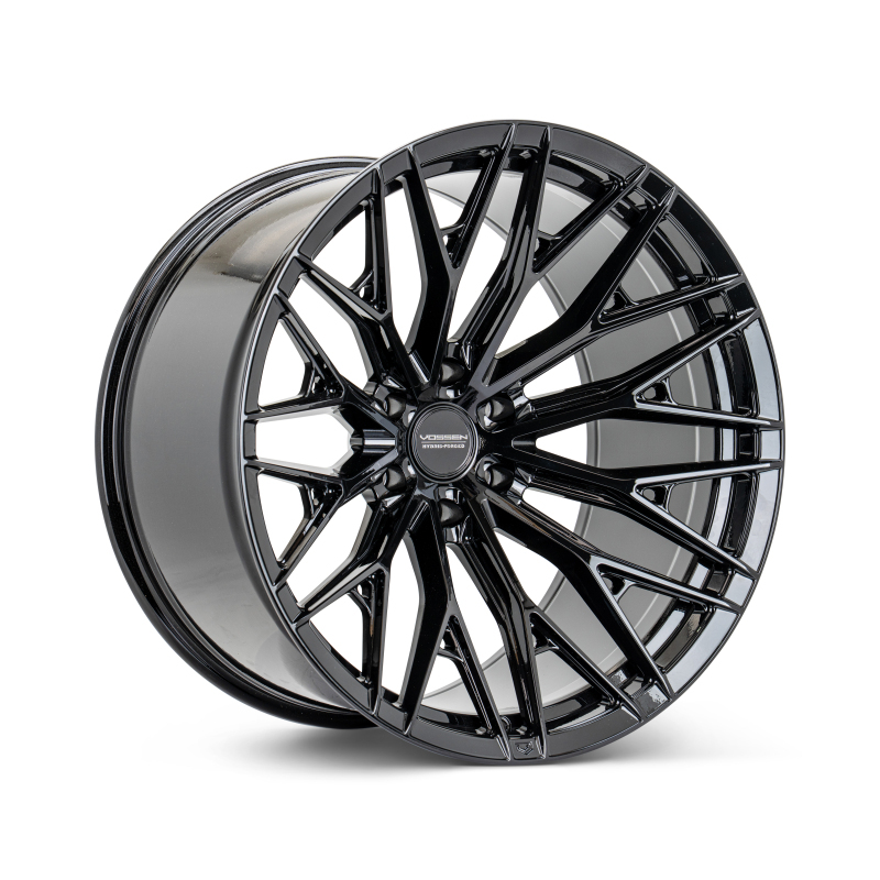 Vossen HFX-6 - 22x12 - 8x170 - ET-44 - Ultra Deep Face - 125.1 - Gloss Black Wheel thumbnail 2