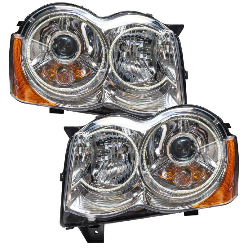 Oracle 08-10 Jeep Grand Cherokee SMD HL - HID - ColorSHIFT thumbnail 3