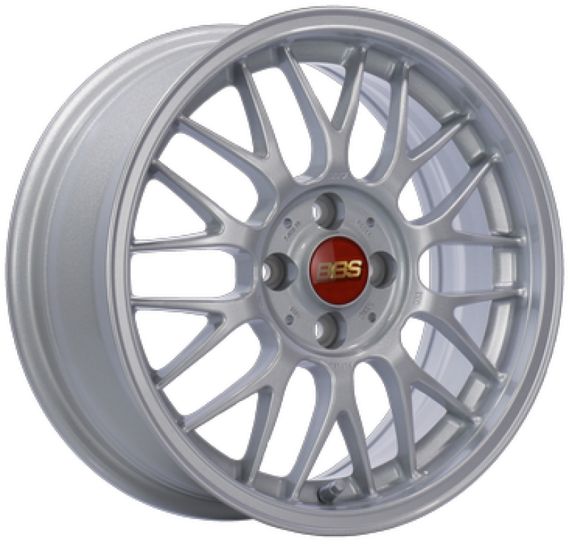 BBS RG-F 15x7 4x100 ET33 Sport Silver Wheel -70mm PFS/Clip Required